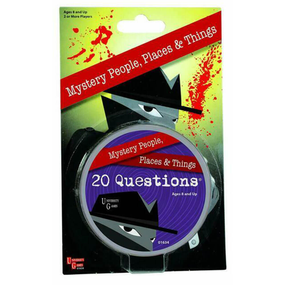 20 Questions Brain Teaser Card Game
