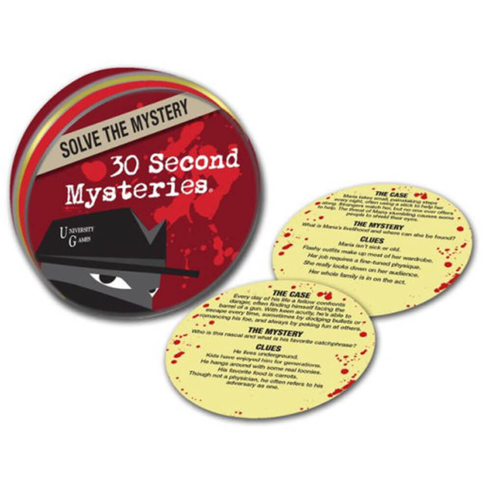 30 Second Mysteries Brain Teaser Game