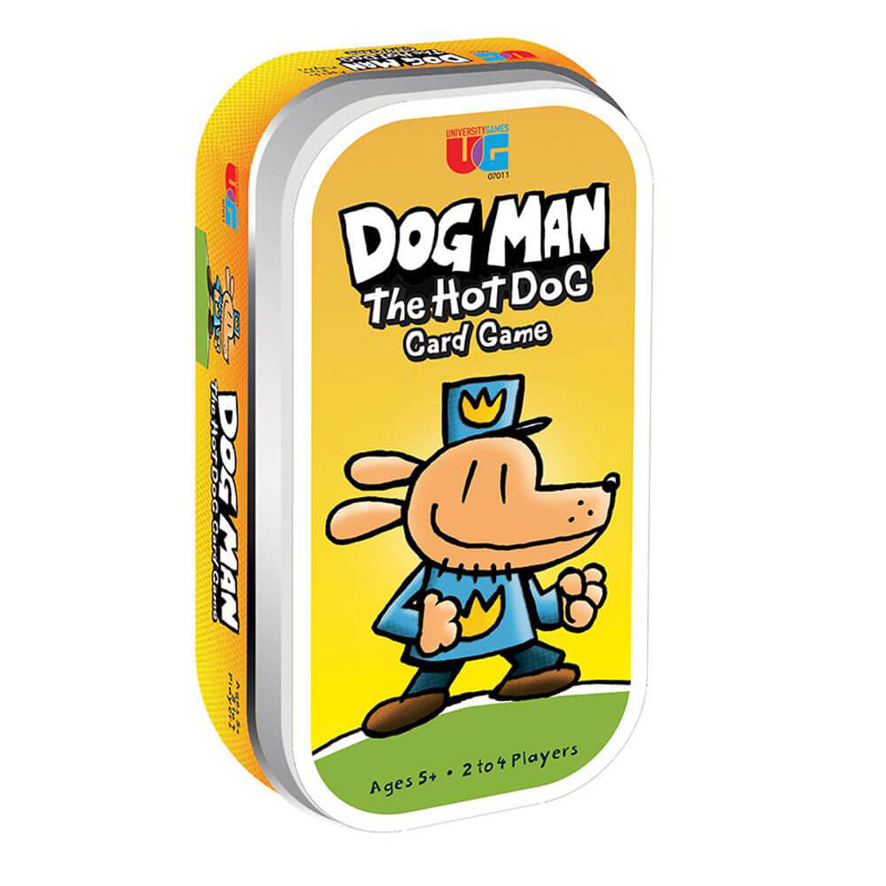 Dog Man The Hot Dog Tin Card Game