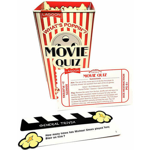 What's Poppin'? Movie Quiz Trivia Game