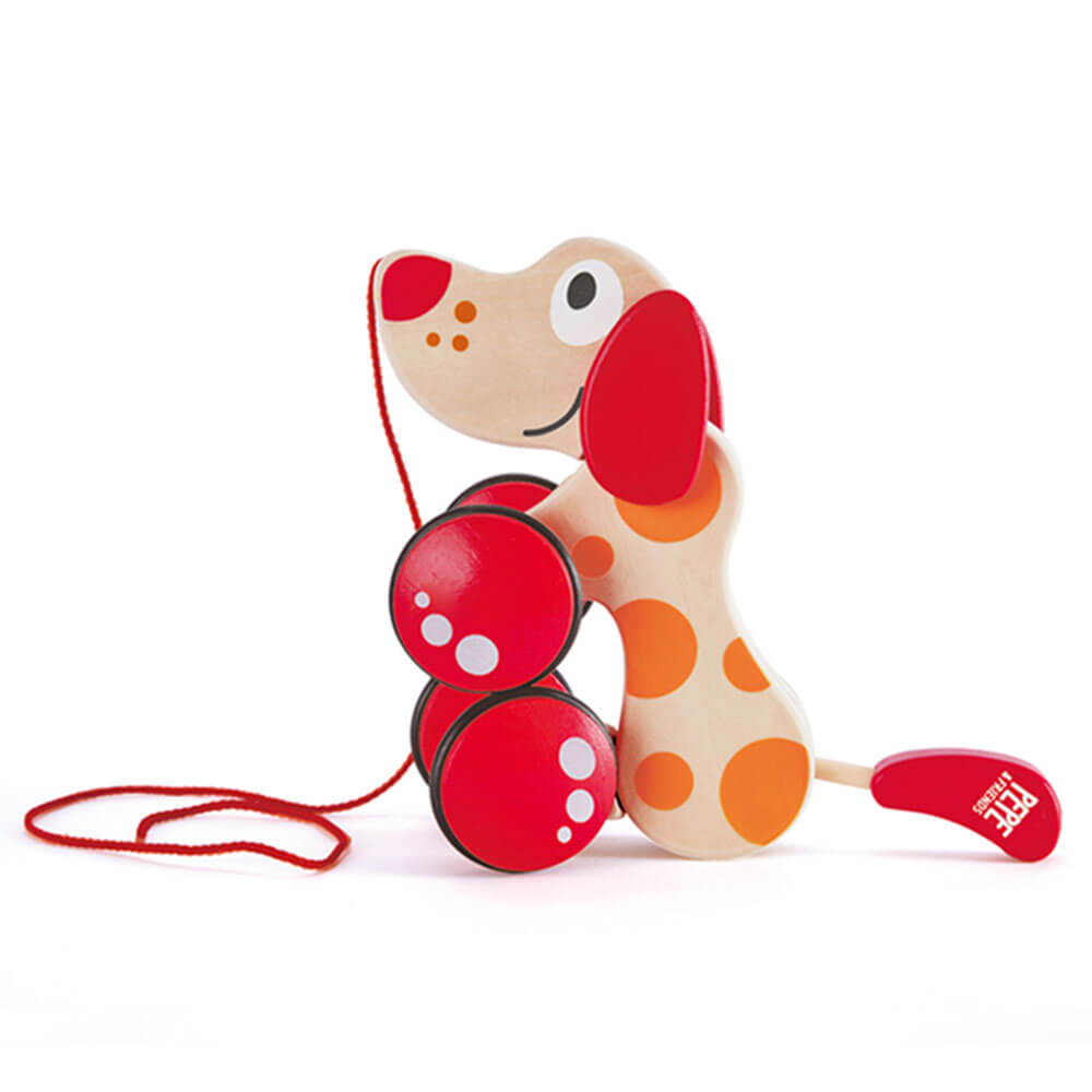 Hape Pepe Pull Along Educational Wooden Toy