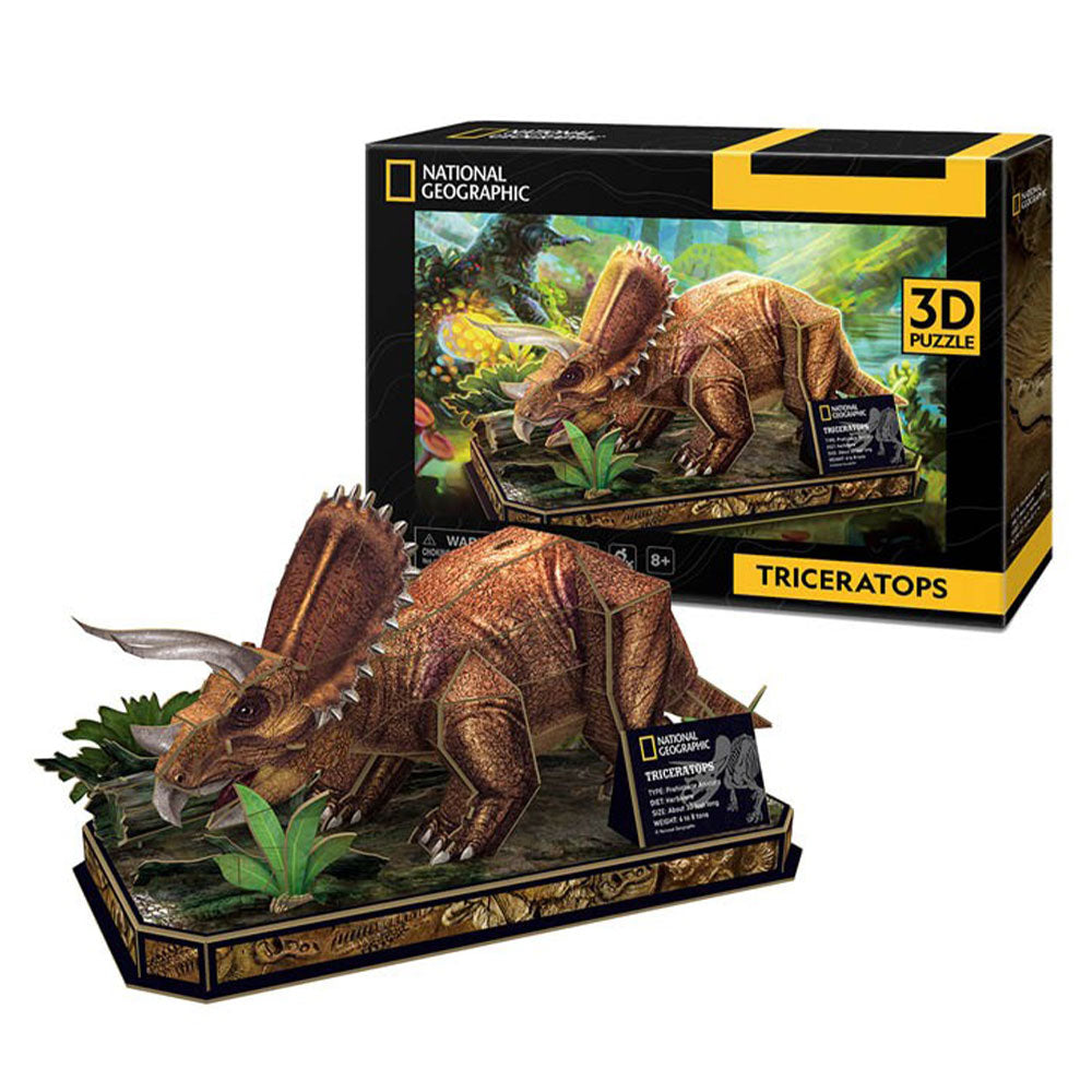 Dinosaurier-3D-Papiermodellbausatz