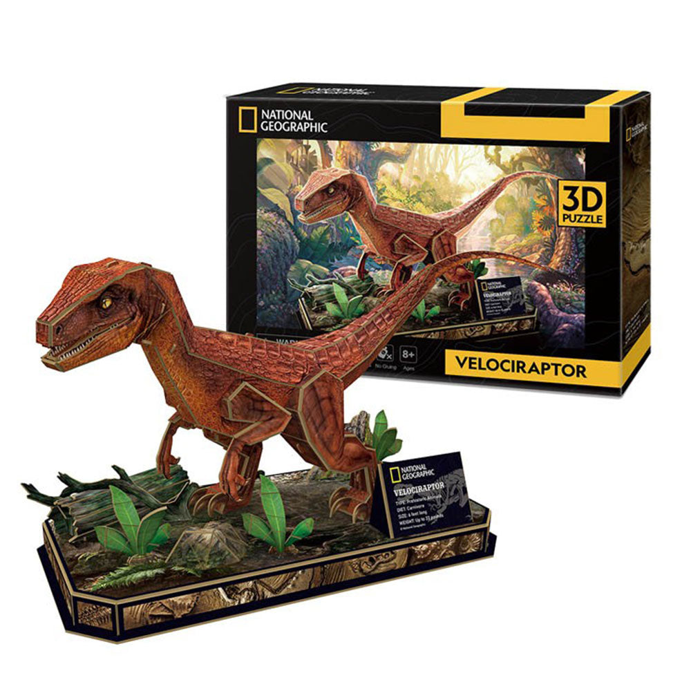 Dinosaurier-3D-Papiermodellbausatz