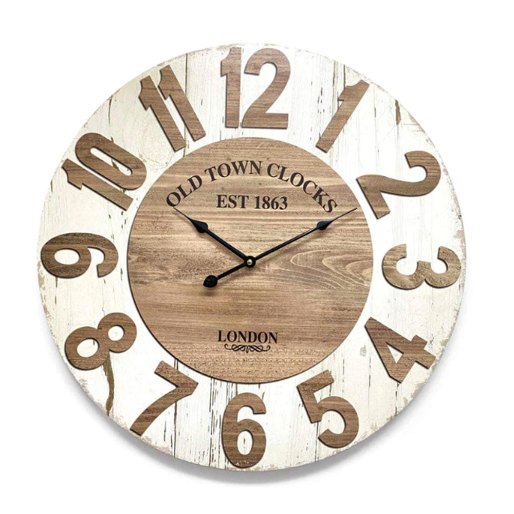 Old Town London Printed Wall Clock