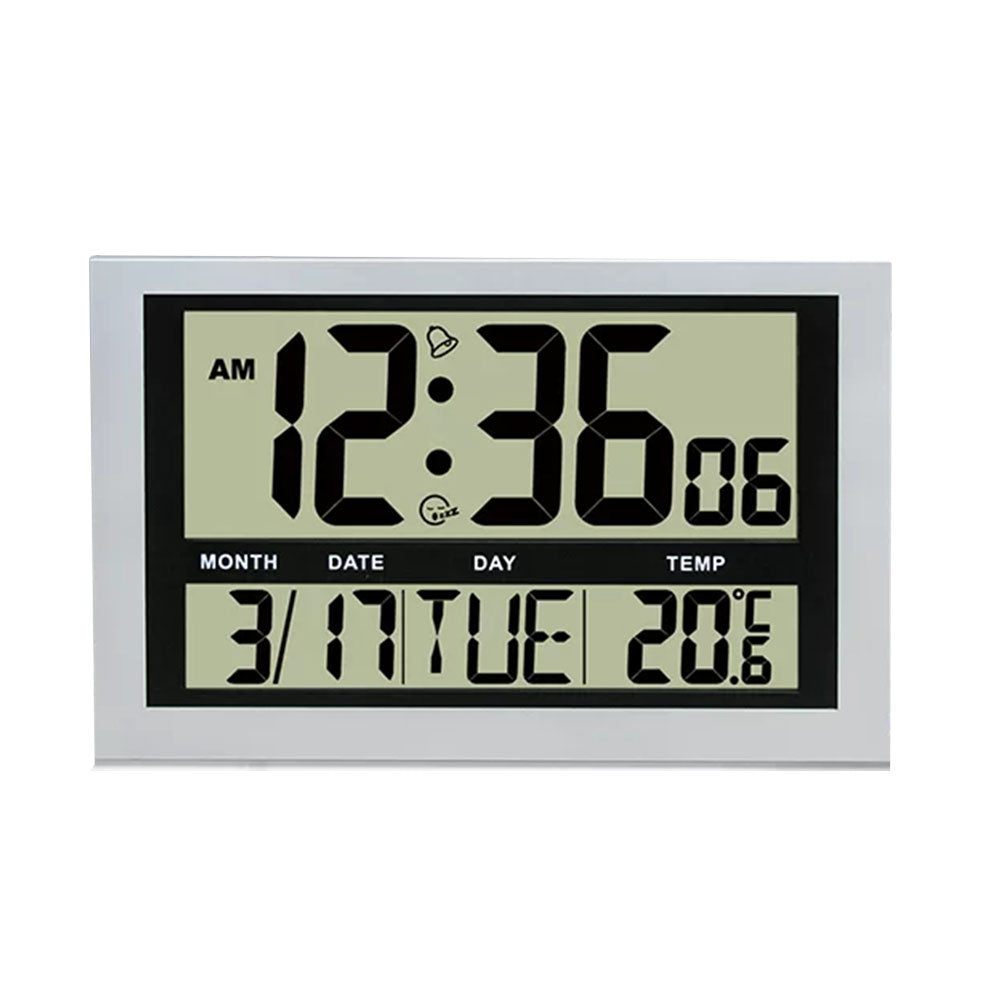 Jumbo-LCD-Kalenderuhr
