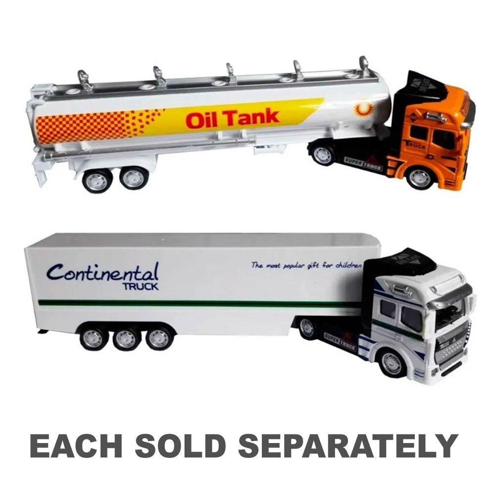 Truck king trykstøbt metal model lastbil legetøj