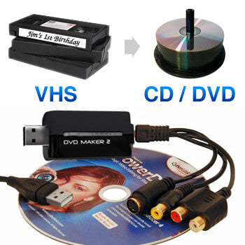 VHS-till-CD digital omvandlare