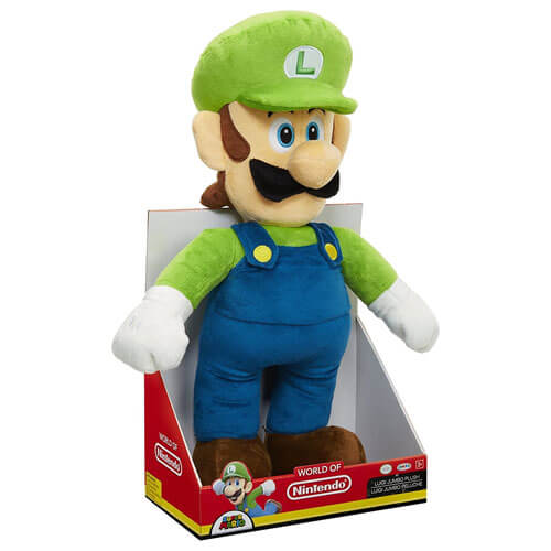 World of Nintendo Luigi 12" Jumbo Plush
