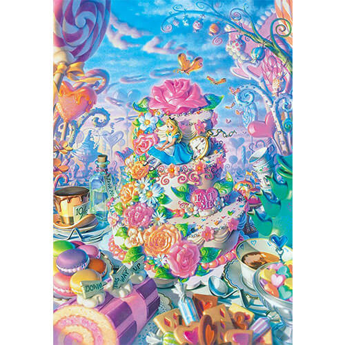 Tenyo Disney Alice in Sweets Land Puzzle (500 pcs)
