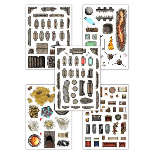 Add On Role Playing Game Maps Dungeon Decorations