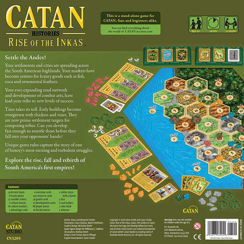 Catan Histories Rise of the Inkas Board Game