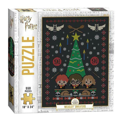 Harry Potter Weasley Sweaters Puzzle (550 pcs)