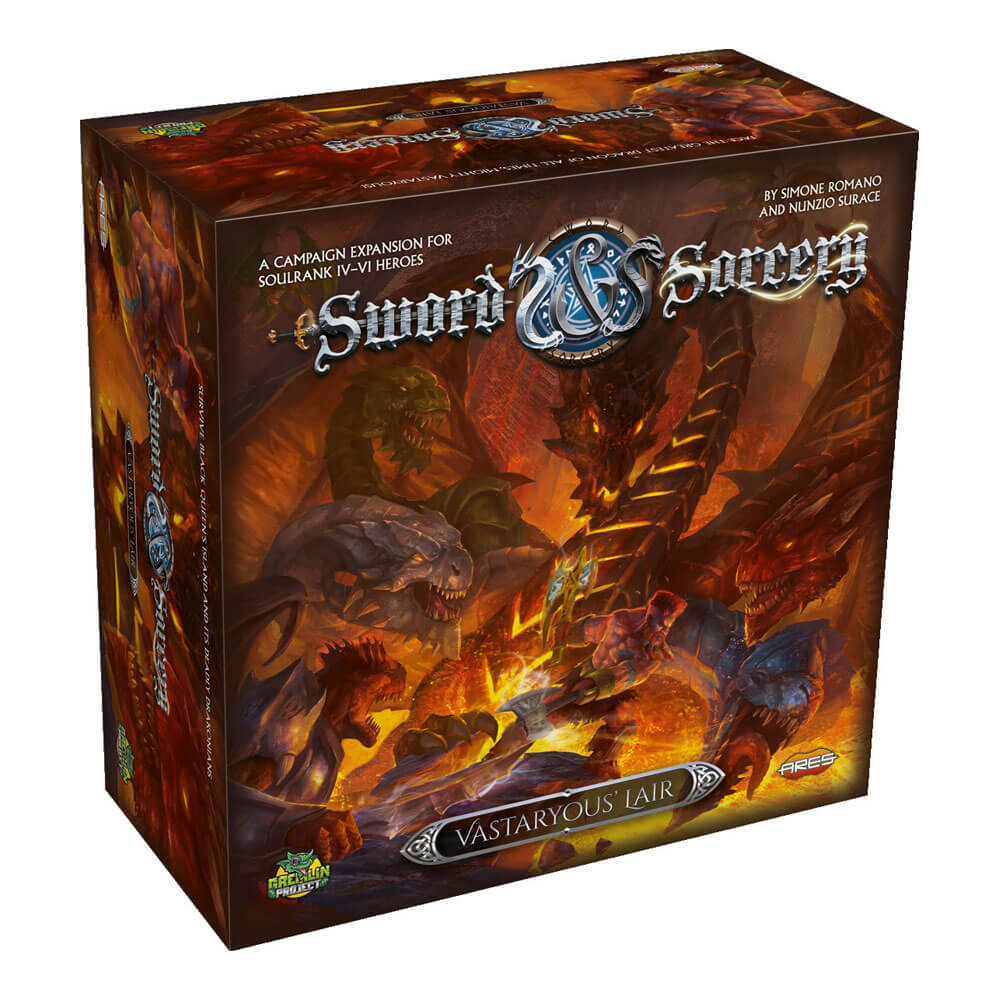 Sword & Sorcery Vastaryous Lair Expansion Game