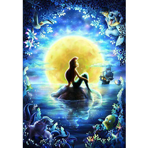 Tenyo Disney Little Mermaid's Moon Night Pray Puzzle (500)
