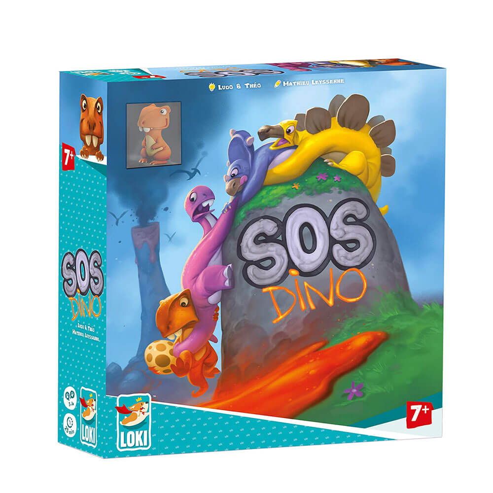 SOS Dino Board Game