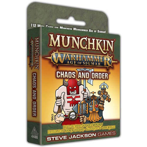 Munchkin Warhammer Chaos and Order Card Game