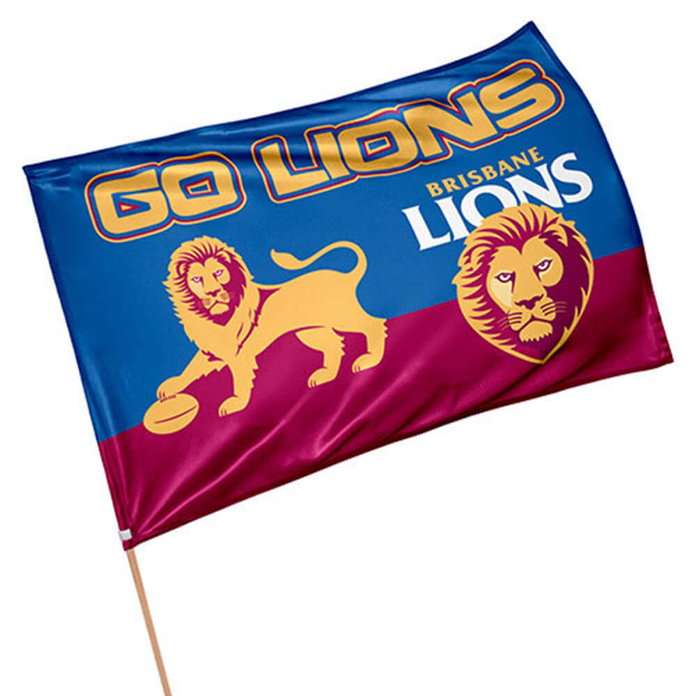 AFL Game Day Flag Brisbane Lions