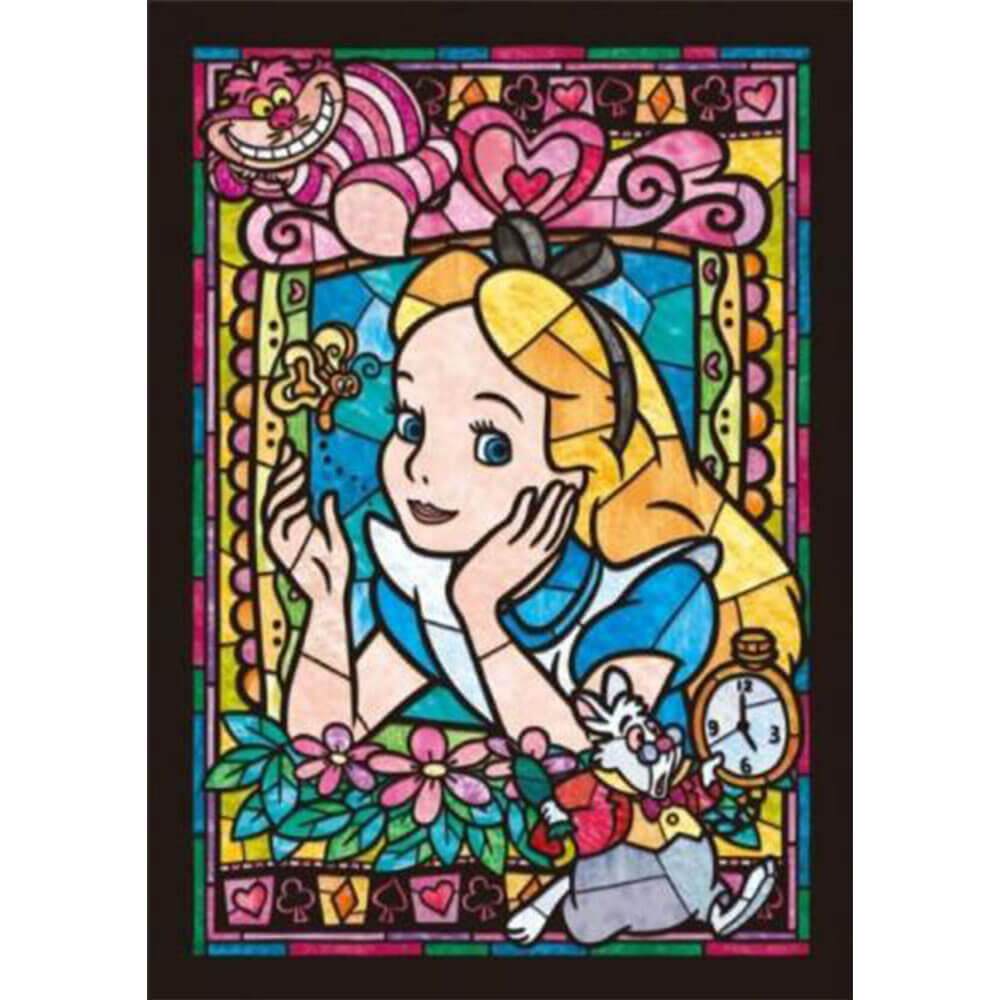 Tenyo Disney Alice in Wonderland Alice Glass Puzzle (266)
