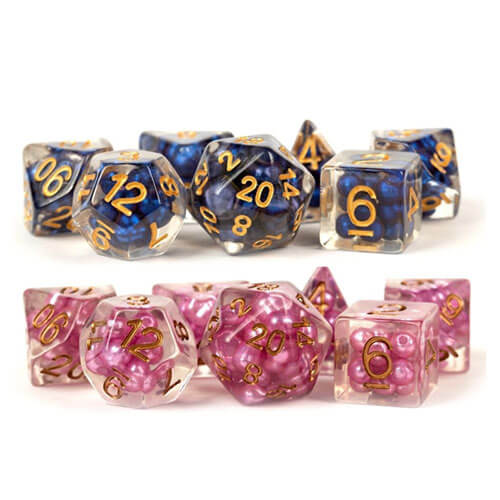 MDG Resin Pearl Poly Dice Set 16mm