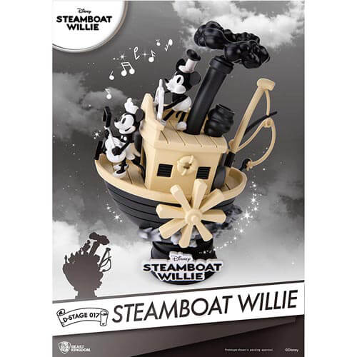 D Select Disney Steamboat Willie Mickey Mouse Figure