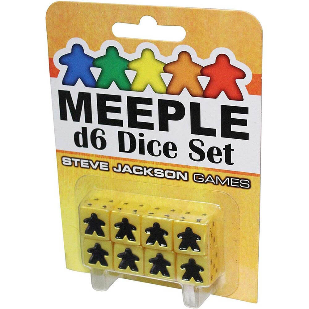 Meeple D6 Würfelset
