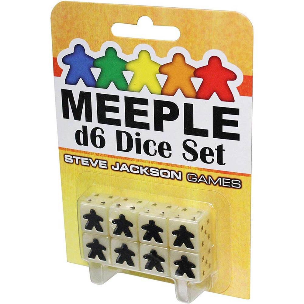 Meeple D6 Würfelset