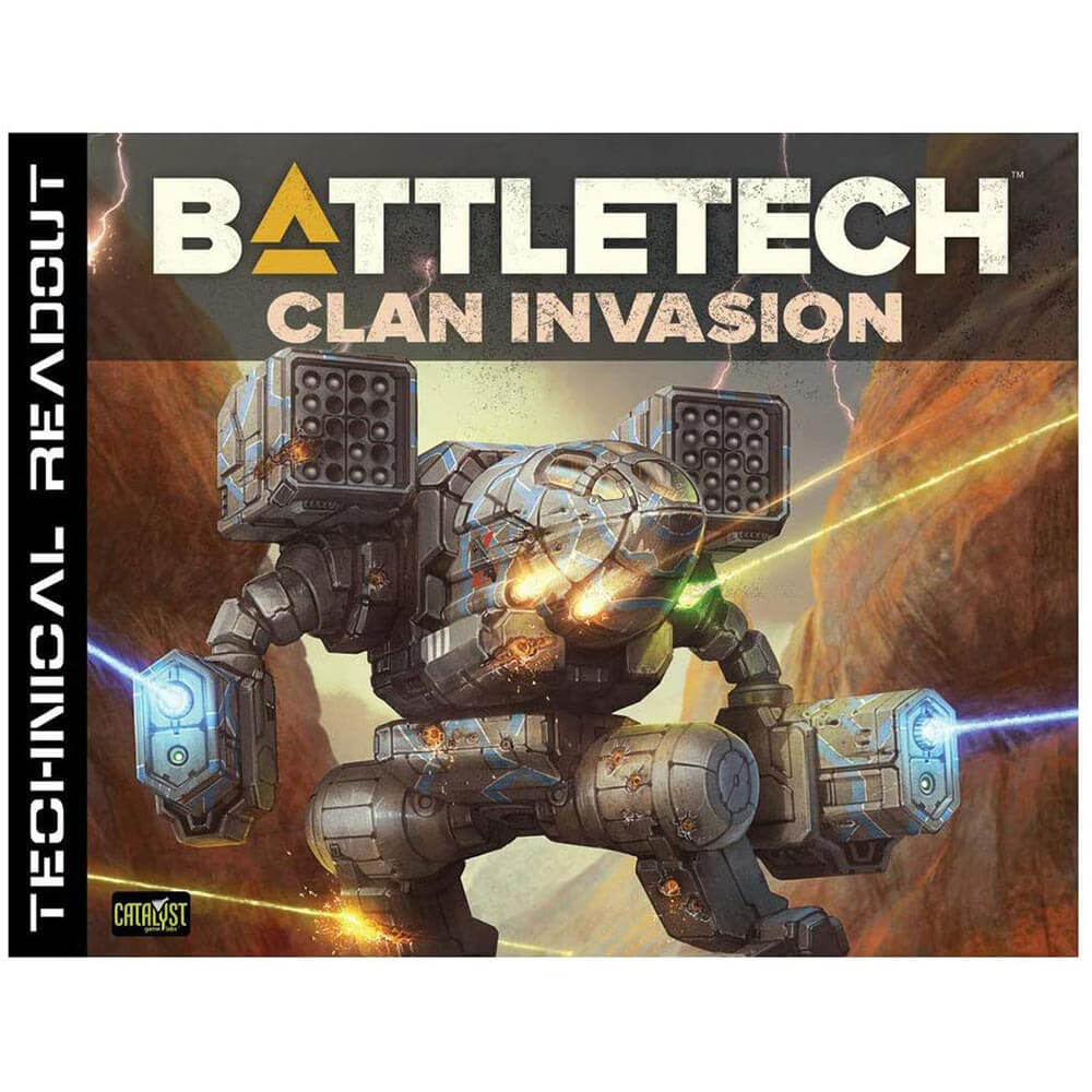 Battletech Technical Readout Clan Invasion Strategy Game