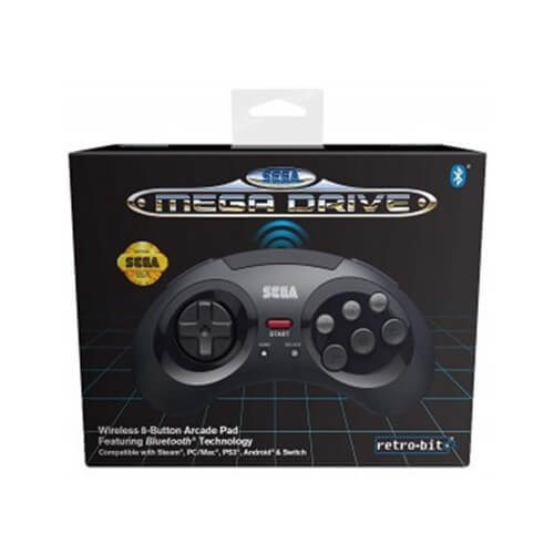 Retro-Bit-Sega-Mega-Drive-Bluetooth-Arcade-Pad