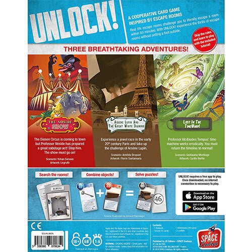 Unlock! Timeless Adventures Board Game