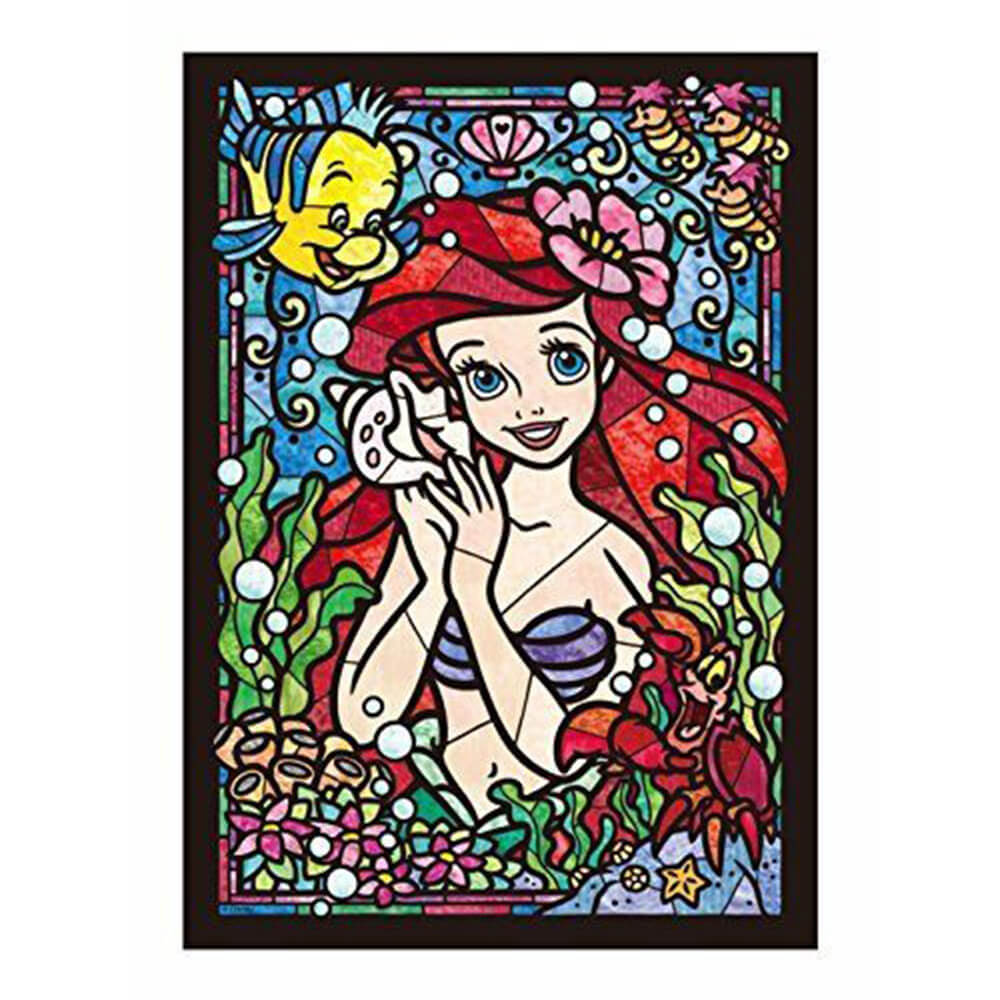 Tenyo Disney the Little Mermaid Ariel Glass Puzzle (266)