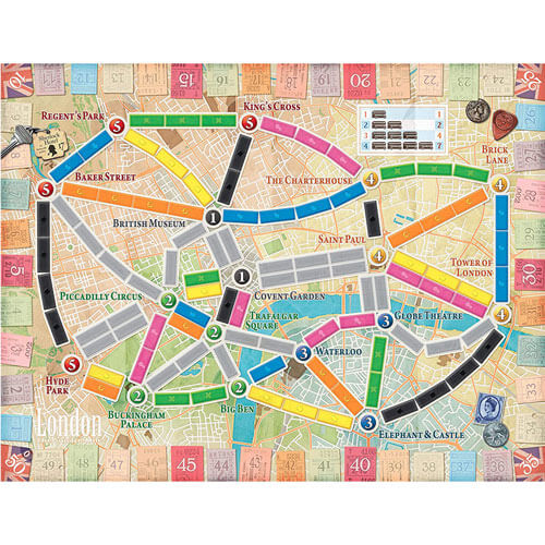 Ticket To Ride Express London Board Game