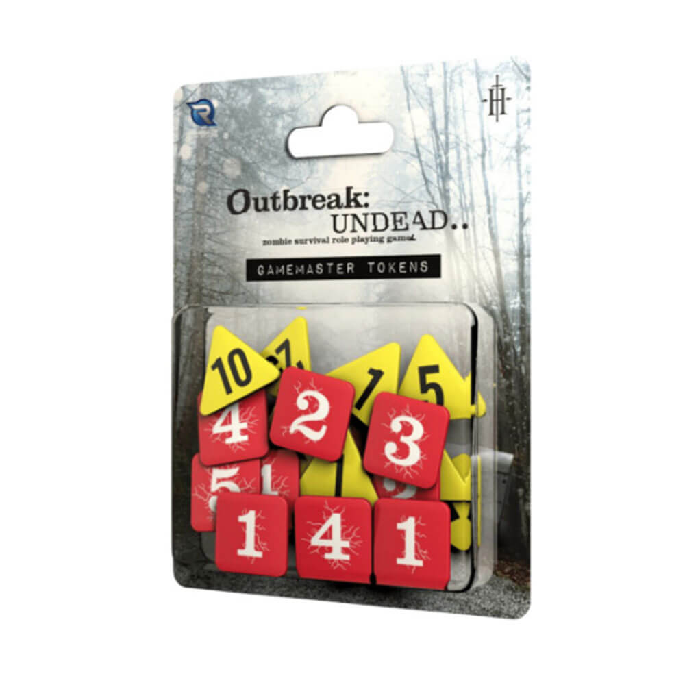 Outbreak Undead Role Playing Game Gamemasters Tokens (2nd)