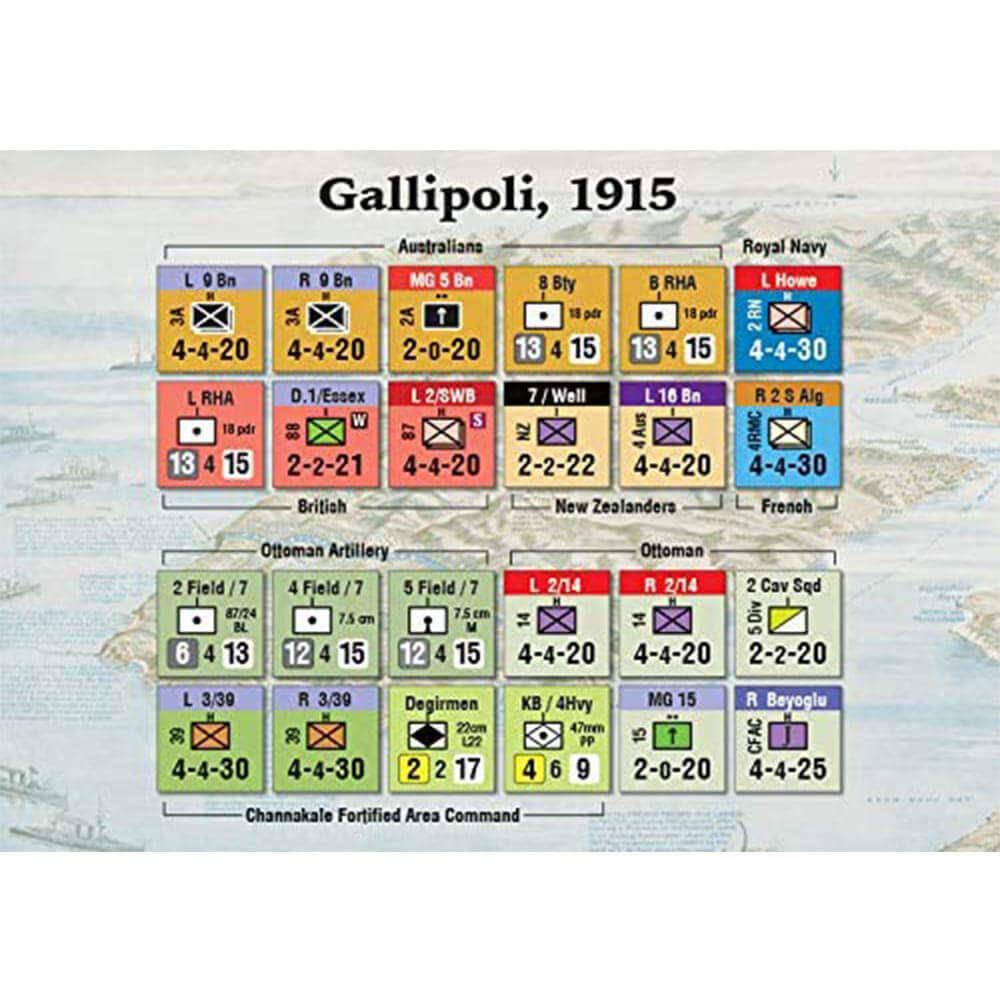 Gallipoli 1915 Churchills Greatest Gamble Board Game