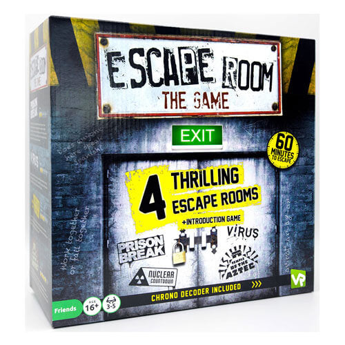 Escape Room the Game 4 Rooms Plus Chrono Decoder Board Game