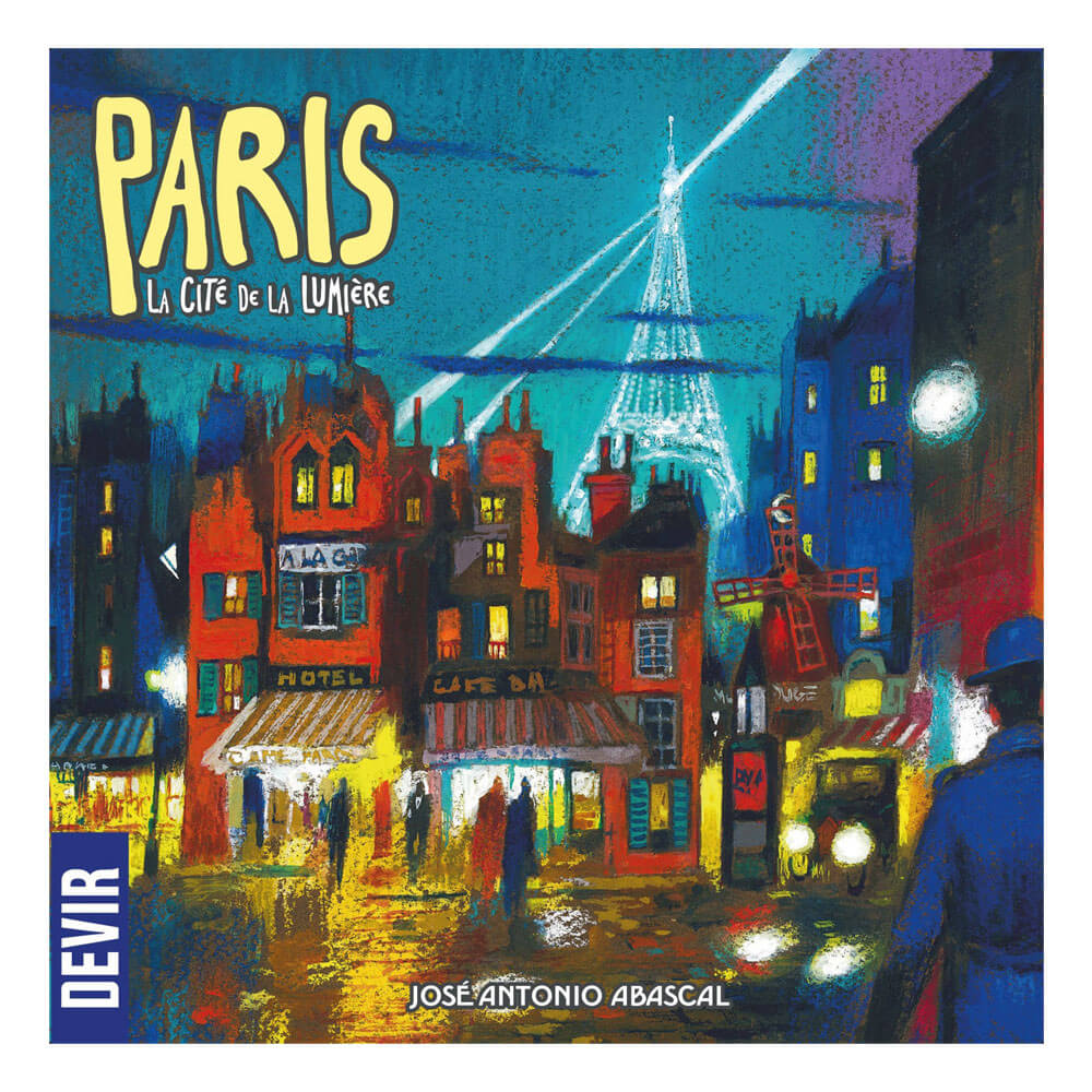 Paris La Cite de la Lumiere Board Game (City of Light)
