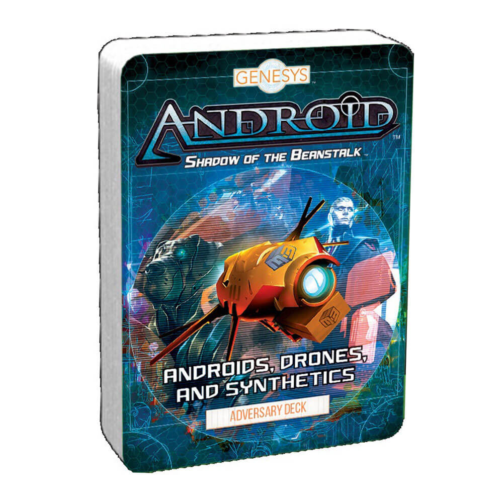 Android Shadow Androids, Drones, and Synth. Adver Card Deck