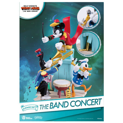 D Select Disney Mickey Mouse the Band Concert Figure