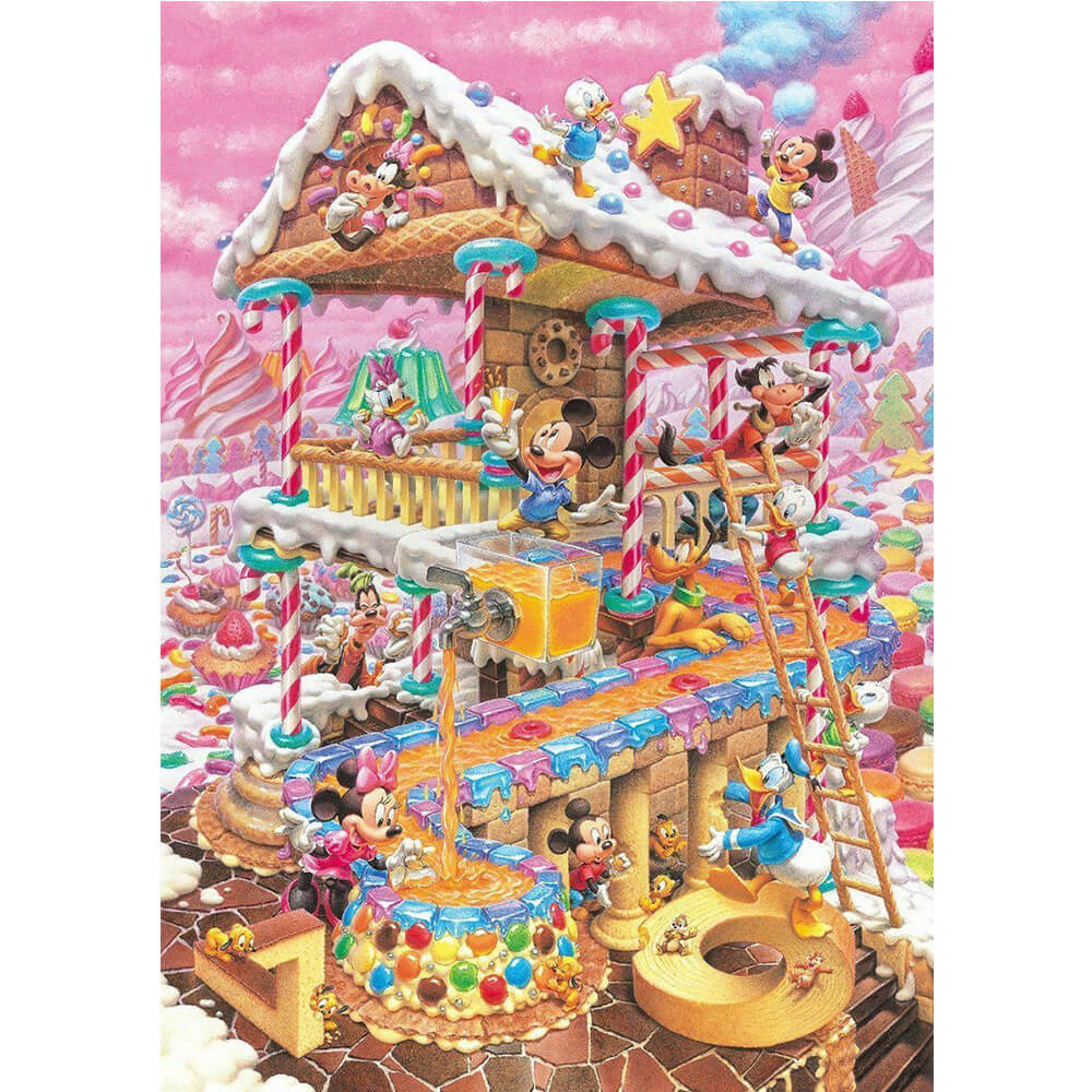 Tenyo Disney Fantastical Treats House Puzzle (266 pieces)