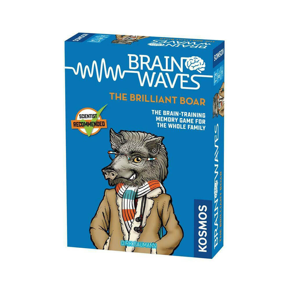 Brain Waves the Brilliant Boar Card Game