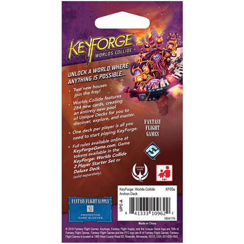 KeyForge Worlds Collide Archon Deck Strategy Game (12 decks)