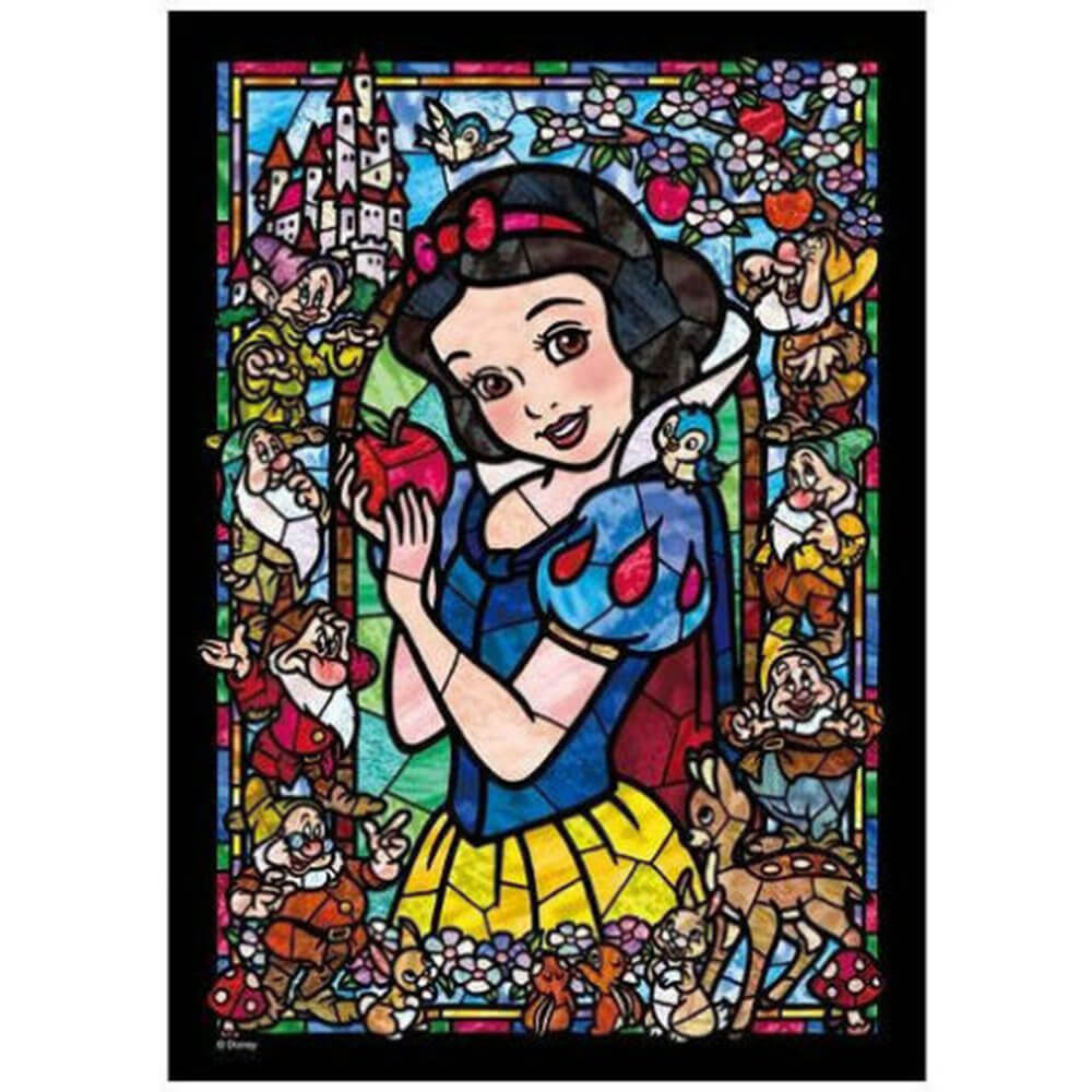 Tenyo Disney Snow White and the 7 Dwarfs Glass Puzzle (266)