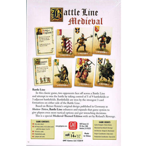 Battle Line Medieval Board Game