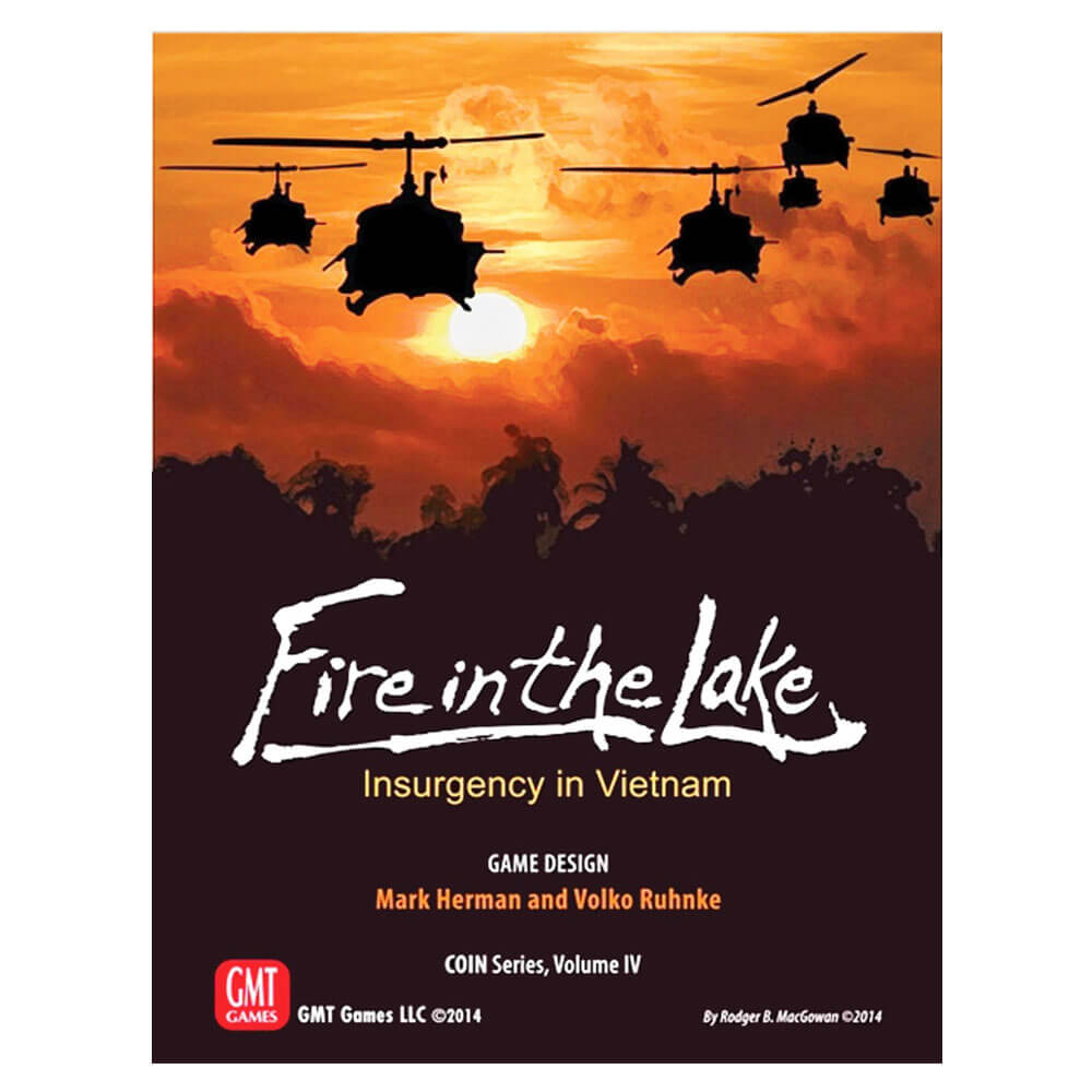 Fire in the Lake Insurgency in Vietnam Board Game
