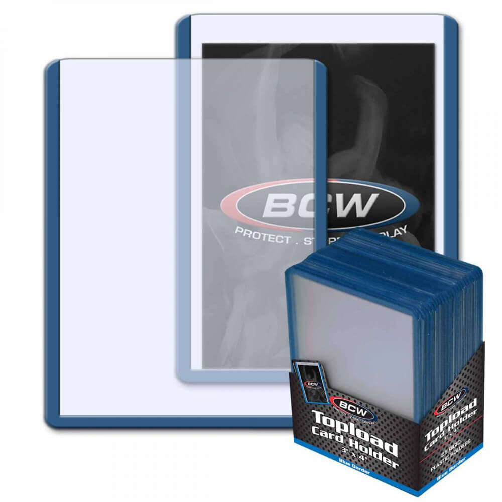 BCW Topload Card Holder Border (3" x 4")