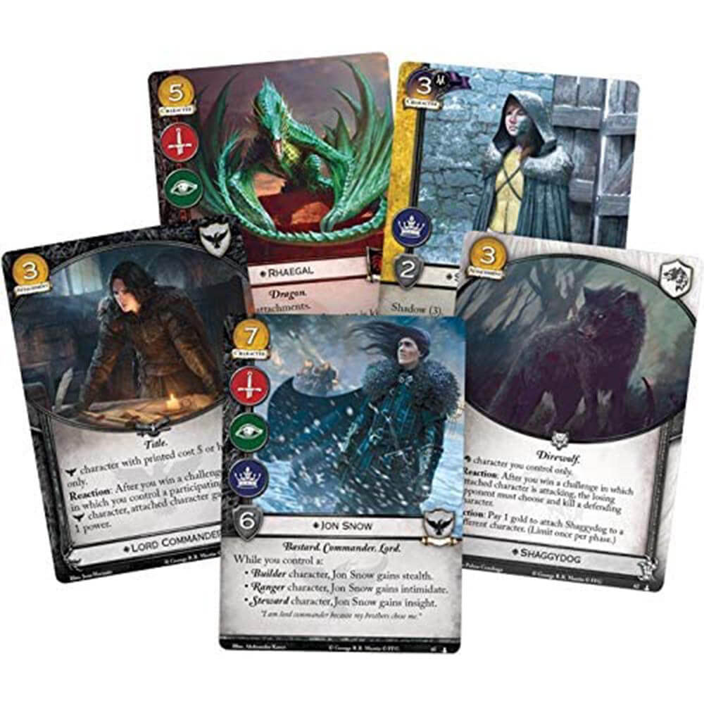 Un pack de chapitres Game of Thrones LCG Music of Dragons