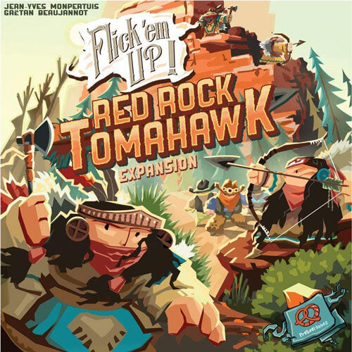 Flick 'Em Up Red Rock Tomahawk Expansion Game