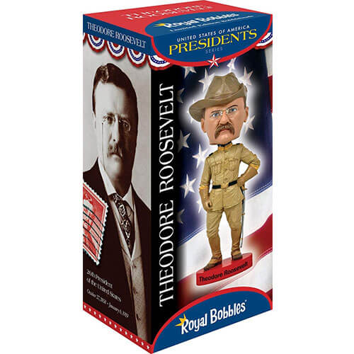 Bobblehead Theodore 'Teddy' Roosevelt 8' Figure