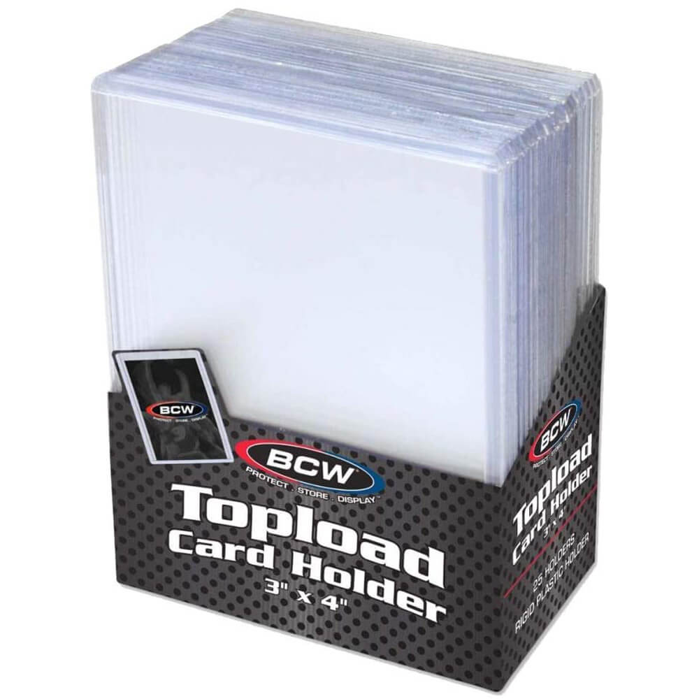 BCW Topload Card Holder (3" x 4")