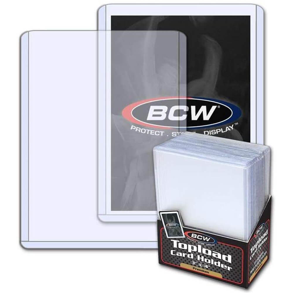  BCW Topload-Kartenhalter (3" x 4")
