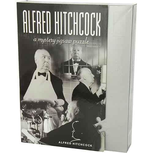 Alfred Hitchcock Classic Mystery Jigsaw Puzzle 8 x 8"